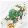 Men Embroidery Kirin Casual Dragon Summer T-Shirt 13 Men Embroidery Kirin Casual Dragon Summer T-Shirt 13