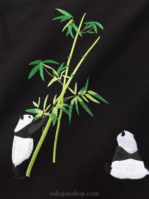 Acient Bamboo Embroidered Sukajan T-shirt 6