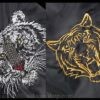 Golden Lone Tiger Embroidered Sukajan Jacket 15 Golden Lone Tiger Embroidered Sukajan Jacket 15