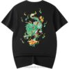 Men Embroidery Kirin Casual Dragon Summer T-Shirt 1
