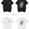 Men Embroidery Kirin Casual Dragon Summer T-Shirt 12 Men Embroidery Kirin Casual Dragon Summer T-Shirt 12