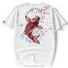 Cotton Cute Japanese Carp Sukajan Embroidered Sukajan T-shirt 1 Cotton Cute Japanese Carp Sukajan Embroidered Sukajan T-shirt 1