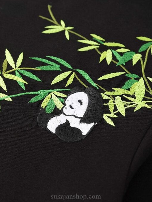 Acient Bamboo Embroidered Sukajan T-shirt 4
