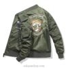 Military Roaring Tiger Embroidered Sukajan Bomber Jacket 5 Military Roaring Tiger Embroidered Sukajan Bomber Jacket 5