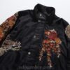 Winter Hip Hop Streetwear Chinese Dragon Embroidered Bomber Jacket 9
