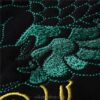 Asian Green Dragon Embroidery Sukajan Fleece Hoodie 6