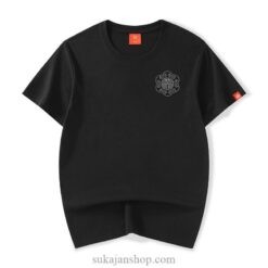 Embroidery Dragon Vintage Cotton Chinese Casual T-Shirt 2