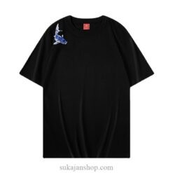 Carp Embroidery T Shirt Vintage Graphic T-Shirt 2