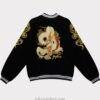 Black Dragon Embroidery Baseball Sukajan Jacket 4 Black Dragon Embroidery Baseball Sukajan Jacket 4