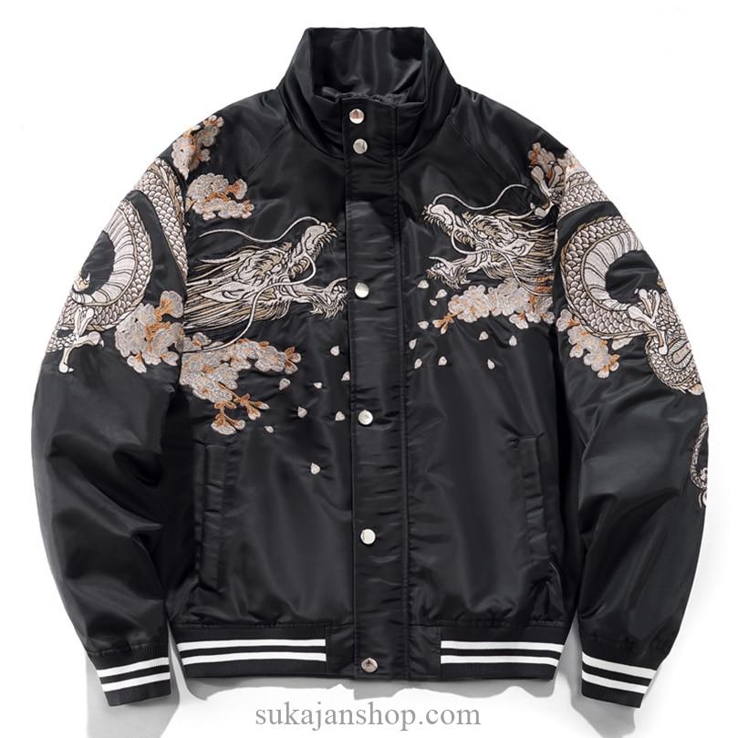 Dragon Streetwear Bomber Sukajan Jacket
