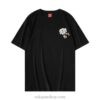 Embroidery Dragon Harajuku Retro Fashion Flower T-Shirt 2