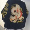 Black Dragon Embroidery Baseball Sukajan Jacket 1