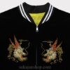 Black Dragon Embroidery Baseball Sukajan Jacket 8 Black Dragon Embroidery Baseball Sukajan Jacket 8