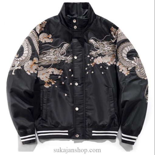 Phoenix Streetwear Bomber Sukajan Jacket 2 Phoenix Streetwear Bomber Sukajan Jacket 2