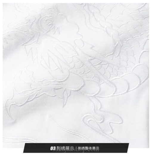 Dragon Cotton Y2K Streetwear Sukajan T-Shirt 6