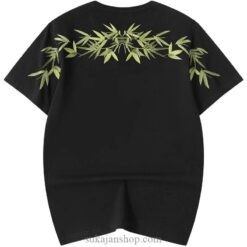 Bamboo Embroidered Harajuku Sukajan T-Shirt 2