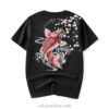 Brocade Carp Embroidered Oversized Sukajan T-Shirt 1 Brocade Carp Embroidered Oversized Sukajan T-Shirt 1